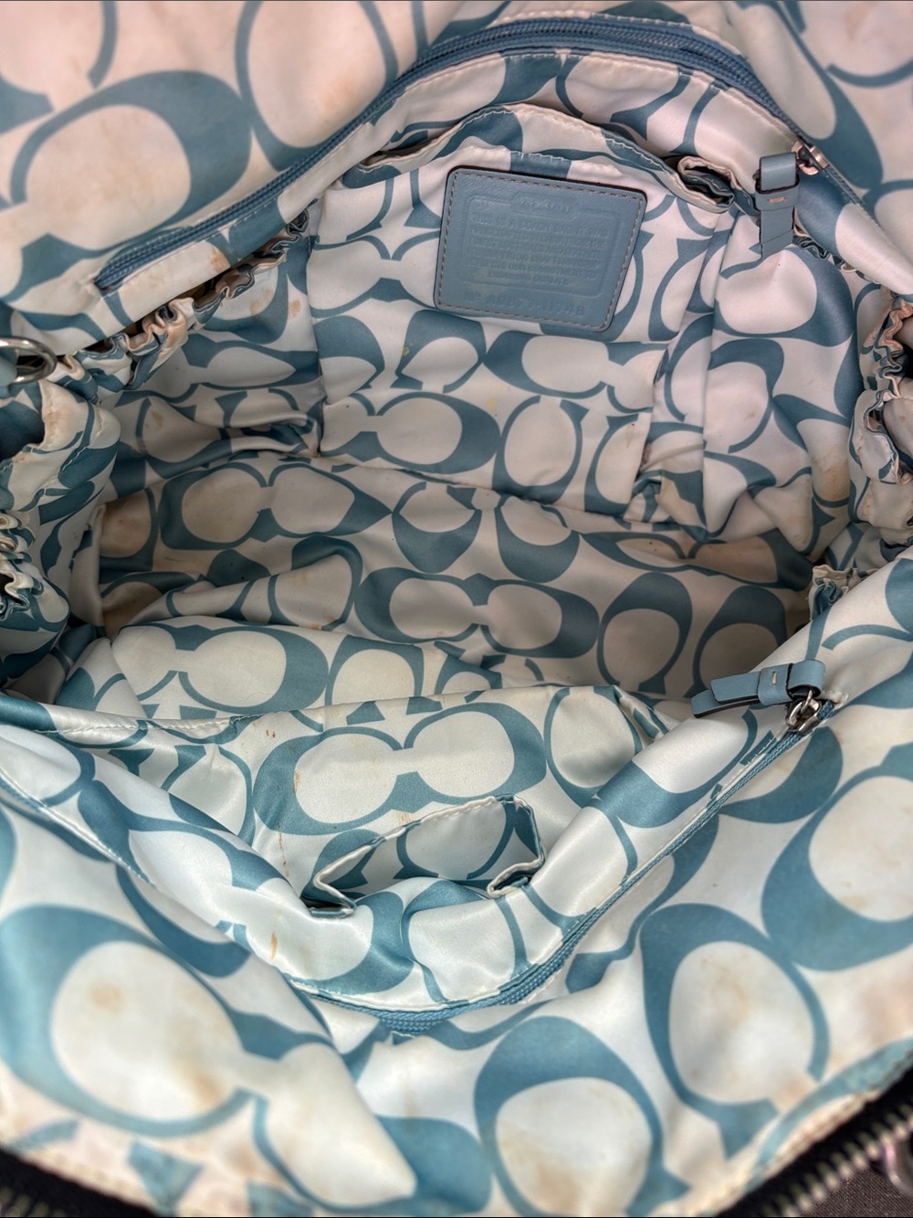 Coach Hampton Diaper Bag with Changing Pad - Picture 8 of 16